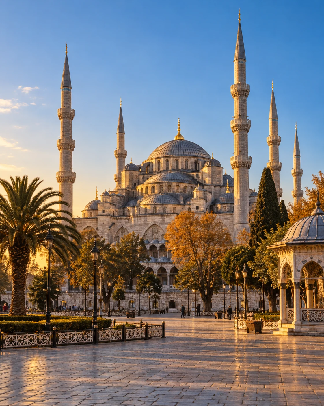 La arquitectura y los minaretes de Estambul.